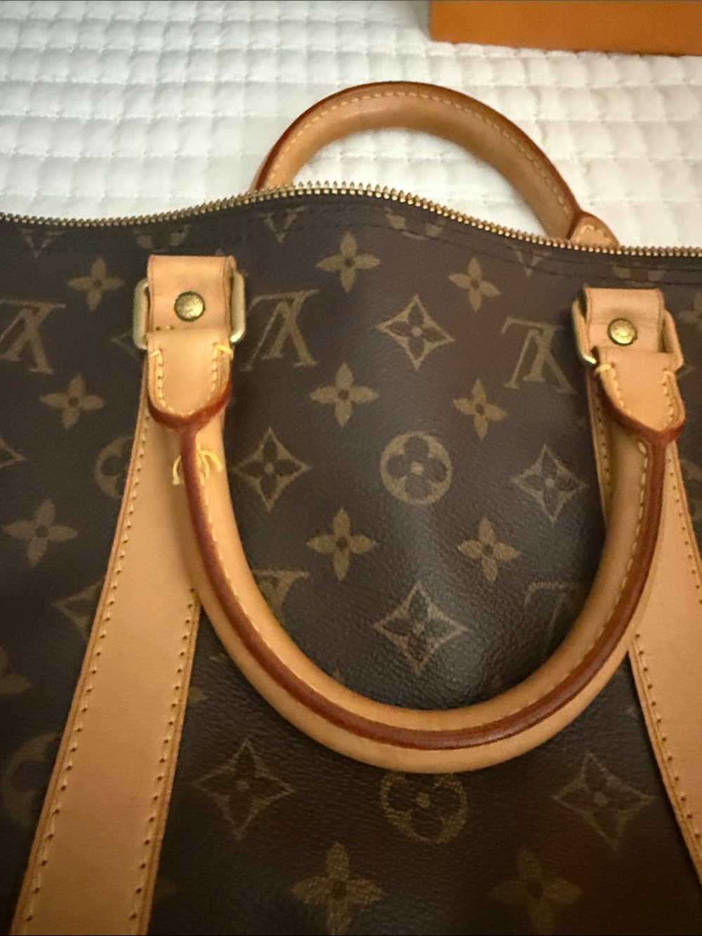 👜 Louis Vuitton Keepall 55 Monogram Vintage 2005 - Picture 4 of 5